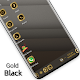 Gold Black Theme For  Launcher