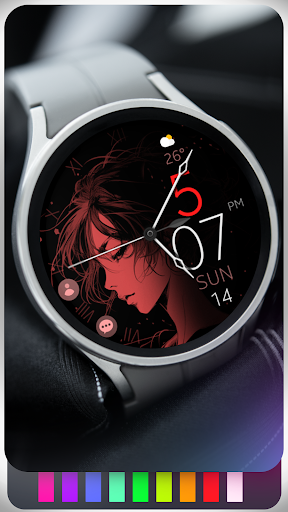 Anime v3 elegant watch face Screen 3