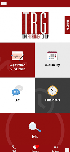 Android application TRG Digital Timesheets screenshort