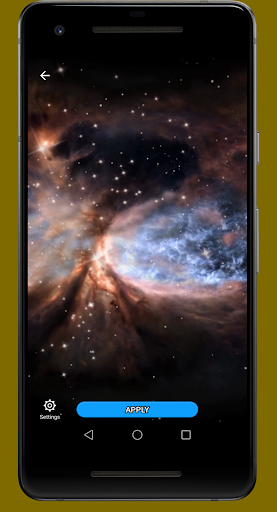 Cosmos Space Live Wallpaper Screen 2