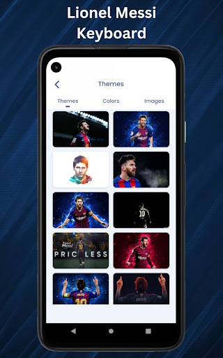Lionel Messi Keyboard Screen 3