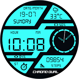 Image de l'icône Chrono Dual Watch Face