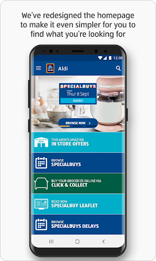 Android application ALDI Ireland screenshort
