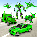 Cover Image of Tải xuống Bull Robot trò chơi biến xe ô tô 1.8 APK