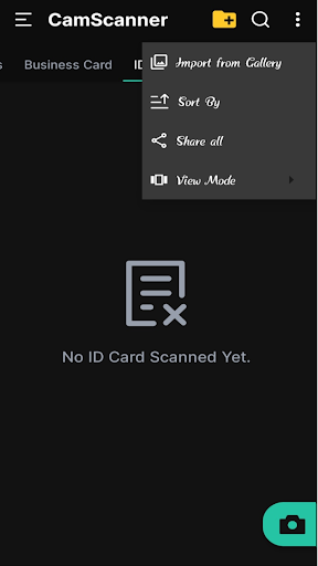 Android application Scanner Pro+ screenshort
