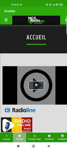 MCS Radio Aywaille Screen 2