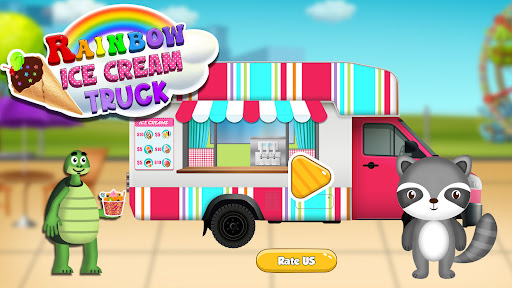 Android application Rainbow Ice Cream Truck screenshort