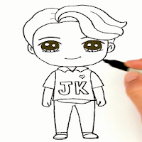 Как рисовать Kpop Idol Group мило