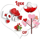 Love GIF : Love Photo Frame & Greetings icon