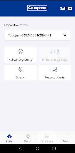 Android application Compass App screenshort