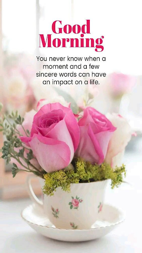 Android application Positive Good Morning Quotes screenshort