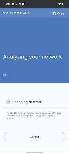 Fibernetics Support Screen 3