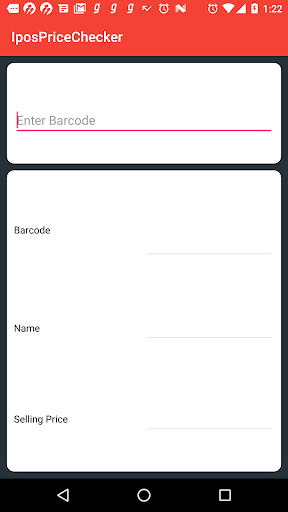 Android application iPOS Price Checker screenshort