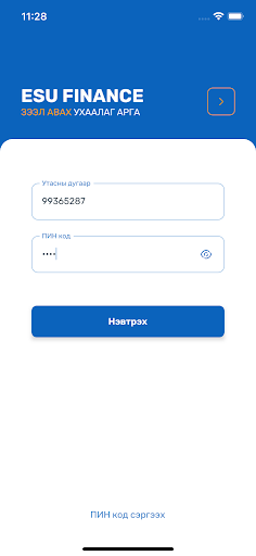 ESU Finance Screen 2
