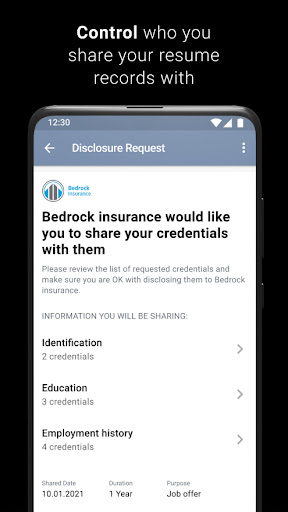 Velocity Career Wallet​ Screen 3