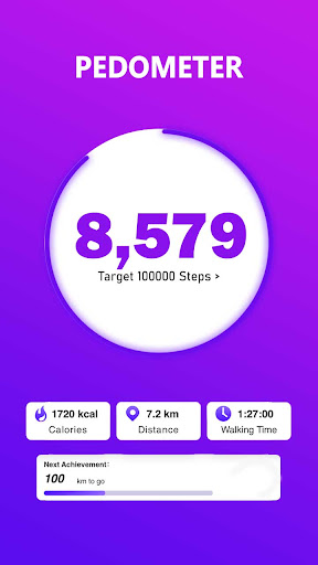 Step Counter Weight Loss Track Screen 3