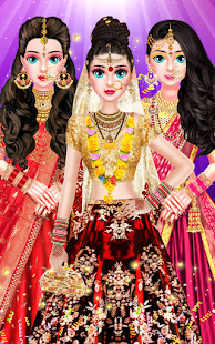 Indian Bride Stylist Dressup & Beauty Makeup Game 1.0.8 APK screenshots 13