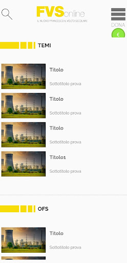 Android application FVS Online screenshort