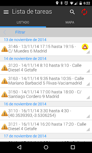 Android application GOT Altadis screenshort