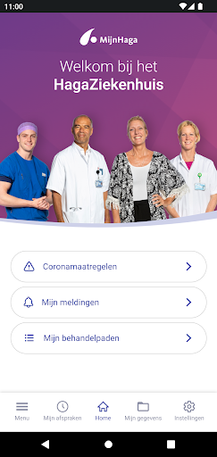 Android application MijnHaga screenshort