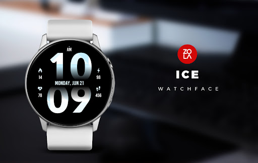 Android application Ice Watch Face screenshort