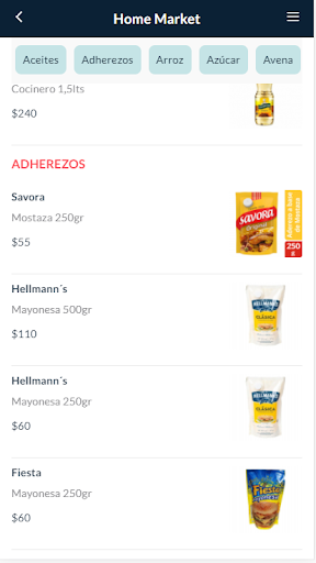 Home Market Screen 2