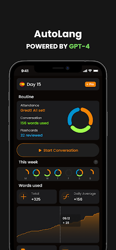 Android application AutoLang screenshort