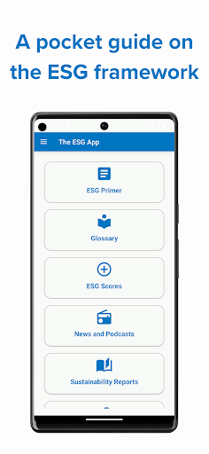 Android application The ESG App screenshort