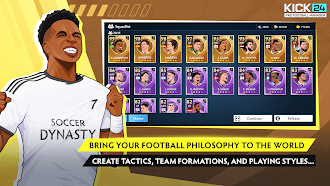 Game screenshot KICK 25: Pro Football Manager mod apk