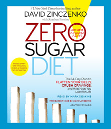 Ikonbilde Zero Sugar Diet: The 14-Day Plan to Flatten Your Belly, Crush Cravings, and Help Keep You Lean for Life