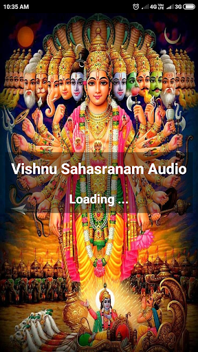 Android application Vishnu Sahasranam Audio screenshort
