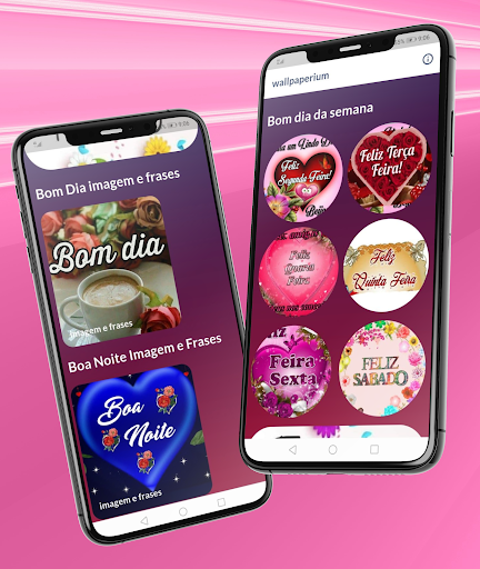 Android application bom dia da semana screenshort