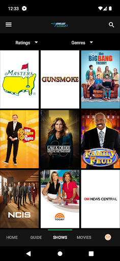 Screenshot of GEUS Fusion TV