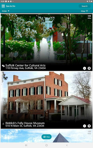 Screenshot of Visit Chesapeake VA