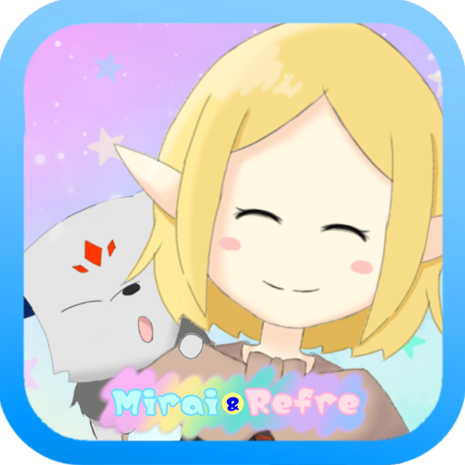 Mirai and Refre in Arrowland logo