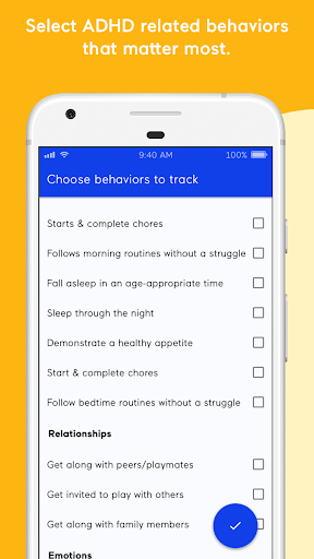 Android application ADHD Insight screenshort