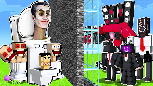 Skibidi Toilet 3 Mod Minecraft