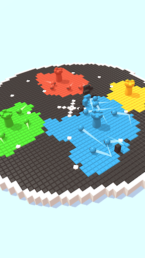 Android application Idle Block Battle screenshort