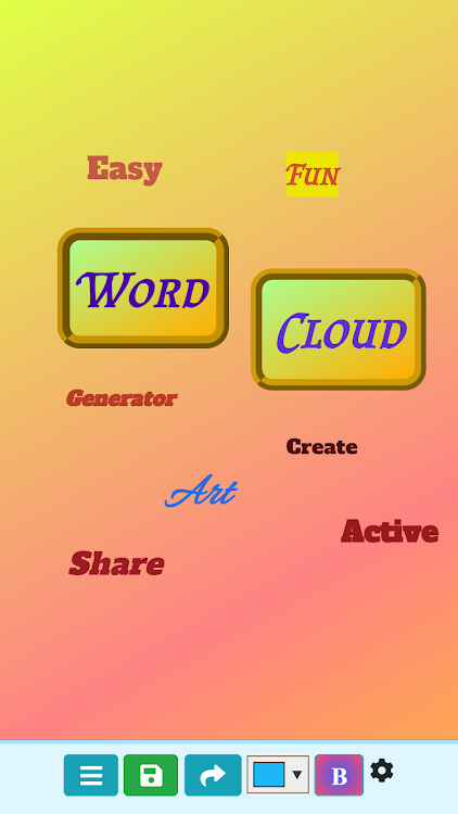 Word Cloud Easy Art Generator - 1.0.35 - (Android)