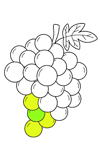 Coloring games vegetable paint screenshot 7