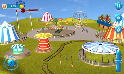 Theme Park Fun Swings Ride For PC installation