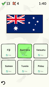 Países da Oceania - Quiz