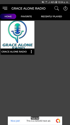 GRACE ALONE RADIO Screen 2