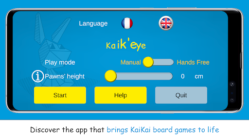 Android application KaiK’eye - Augmented game screenshort