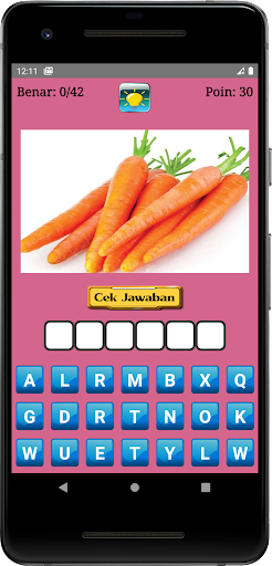 Belajar Nama Sayuran Screen 3