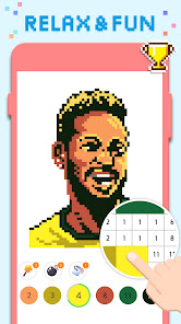 Captura de Pantalla 18 Pixel Art y Coloreado: Pixeles android