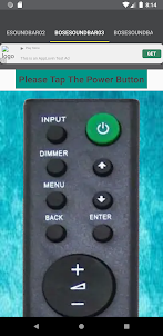 Bose Soundbar Remote