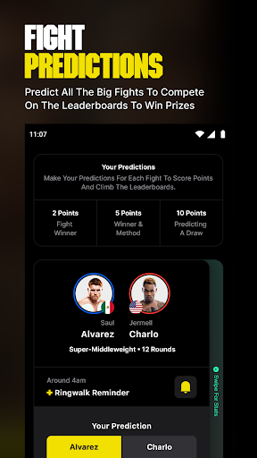 Boxing News – Predict & Score Screen 3
