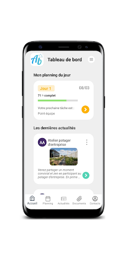 Android application Abeee screenshort