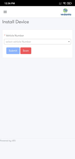 Android application AoTrack screenshort